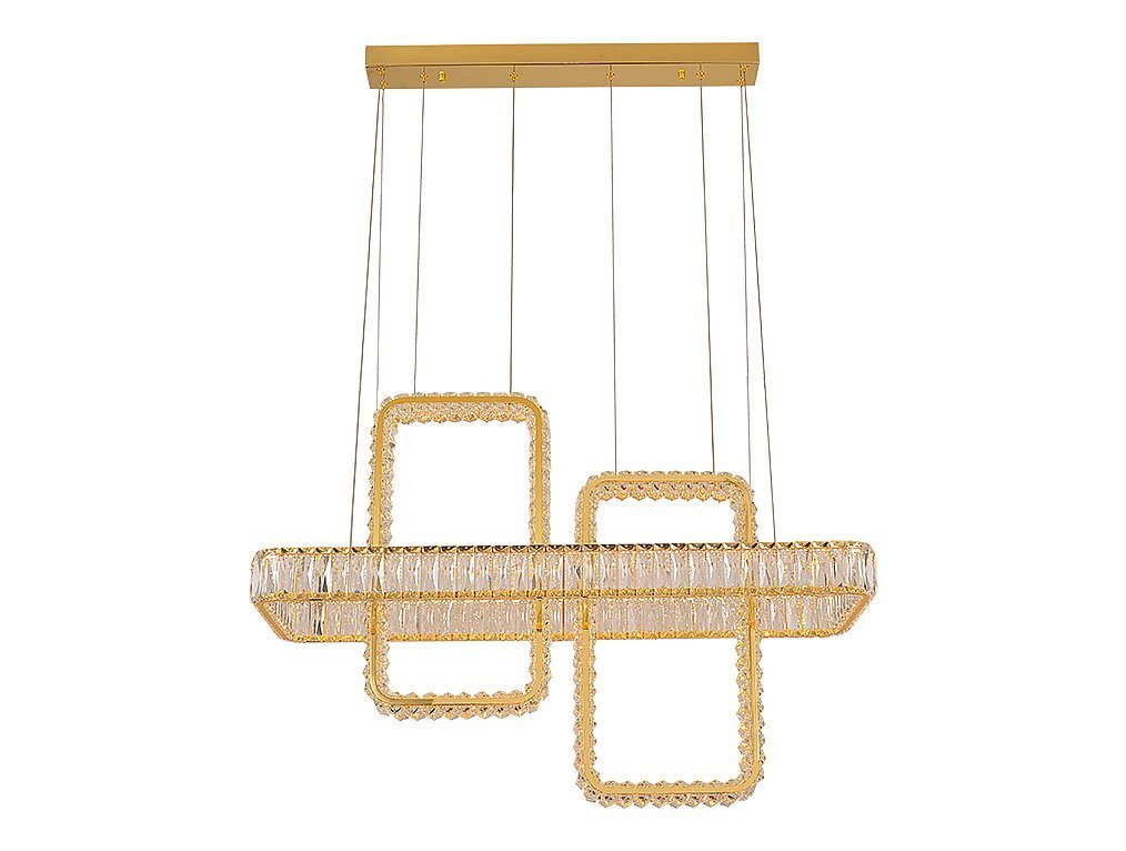 8232+2N/S gold Подвесная люстра Newport Crystal 2 8232+2N/S gold