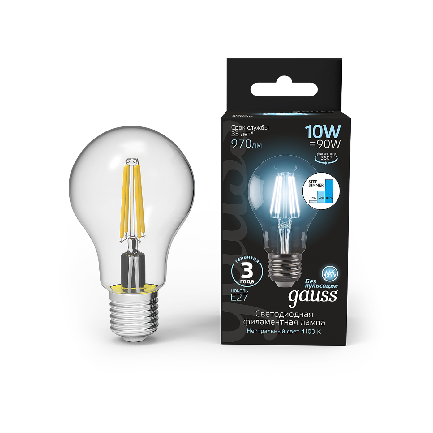 Светодиодная лампа Gauss 102802210