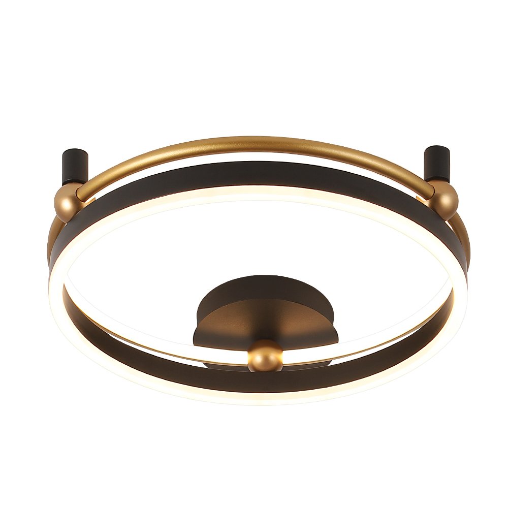 FERNANDO PL48W LED BLACK/GOLD Потолочная люстра Crystal Lux Fernando FERNANDO PL48W LED BLACK/GOLD