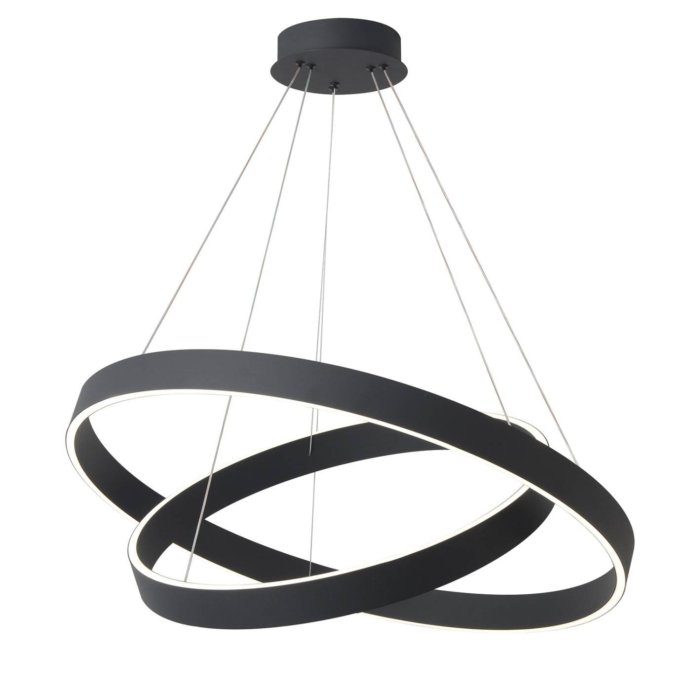 TRON SP123W LED BLACK Подвесная люстра Crystal Lux Tron TRON SP123W LED BLACK