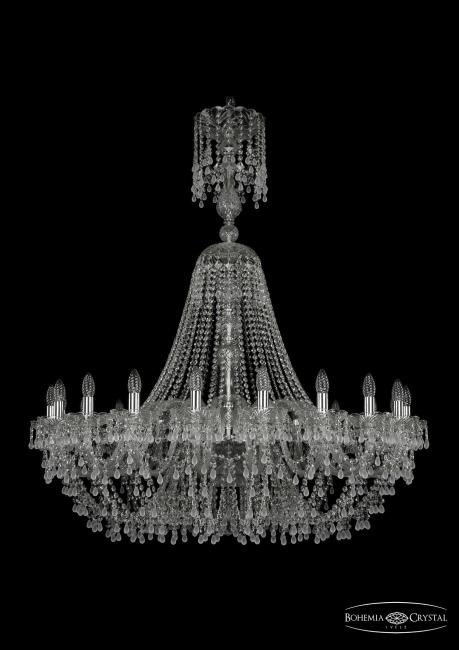 Подвесная хрустальная люстра 1410 Bohemia 1410/20/400/XL-130 Ni V0300