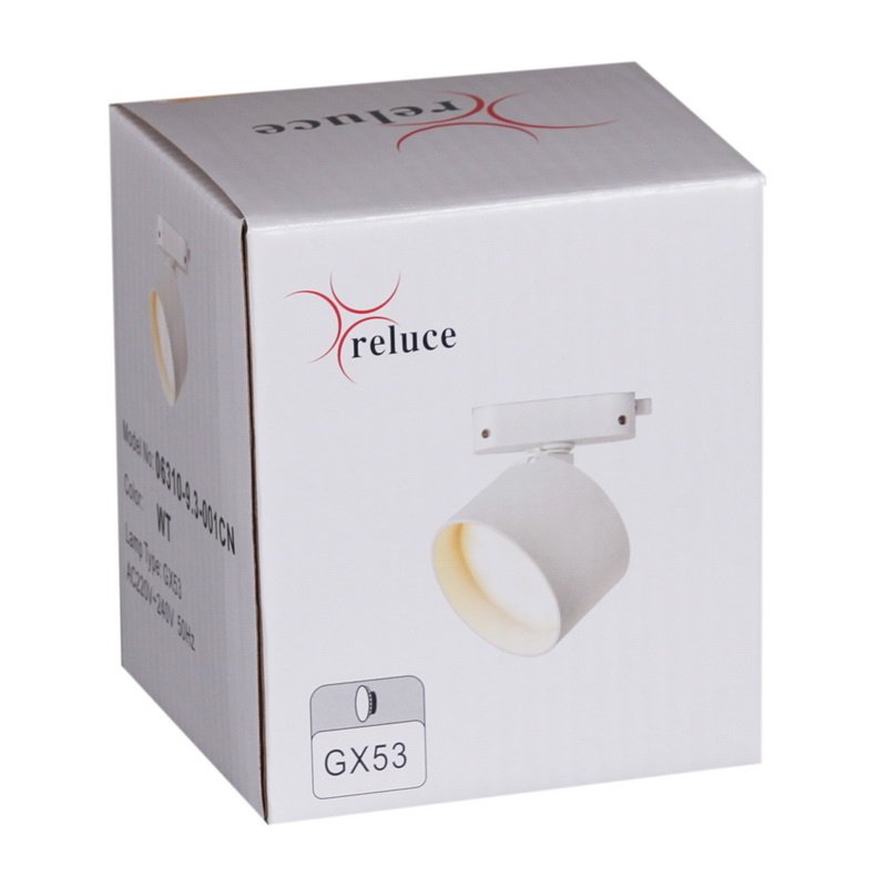 Трековый светильник Reluce 06310-9.3-001CN GX53 WT