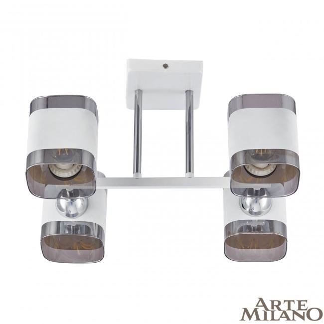 329809/4 WH+CR Потолочная люстра Arte Milano AMALFI 329809/4 WH+CR