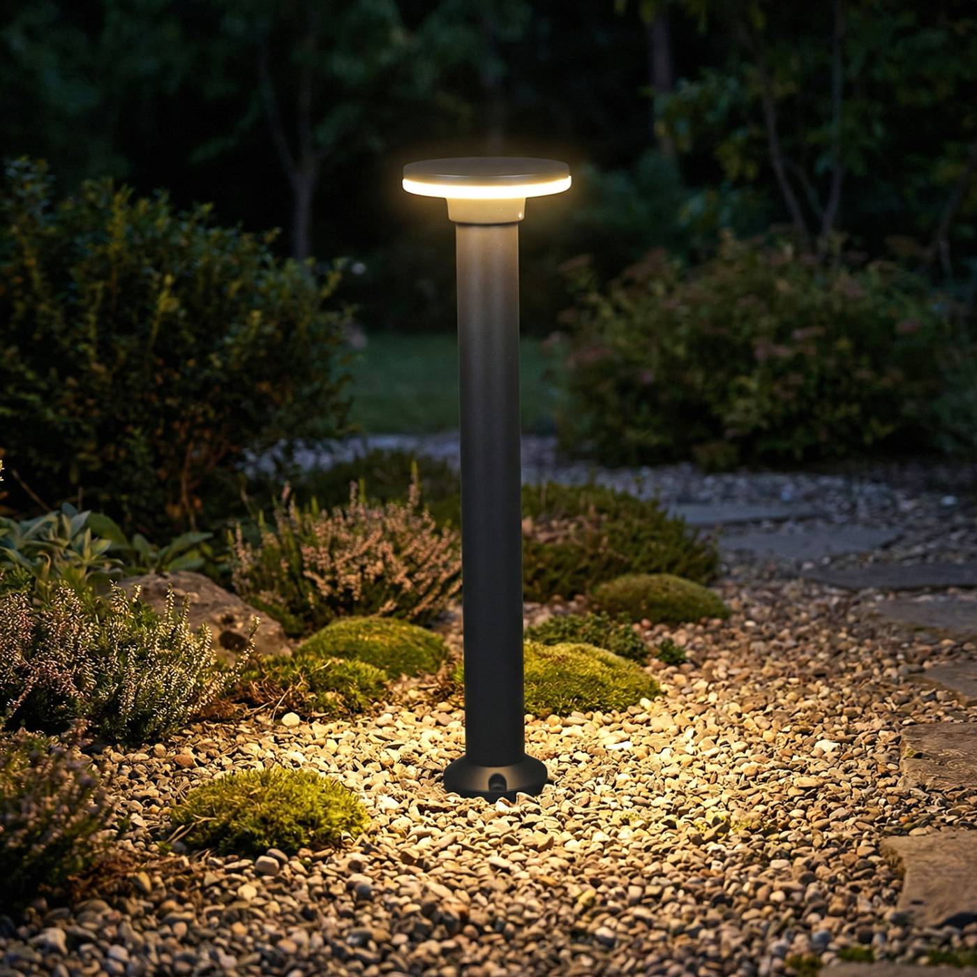 Наземный фонарь Reluce 09974-0.7-001JH 0,6M LED12W BK RLOS