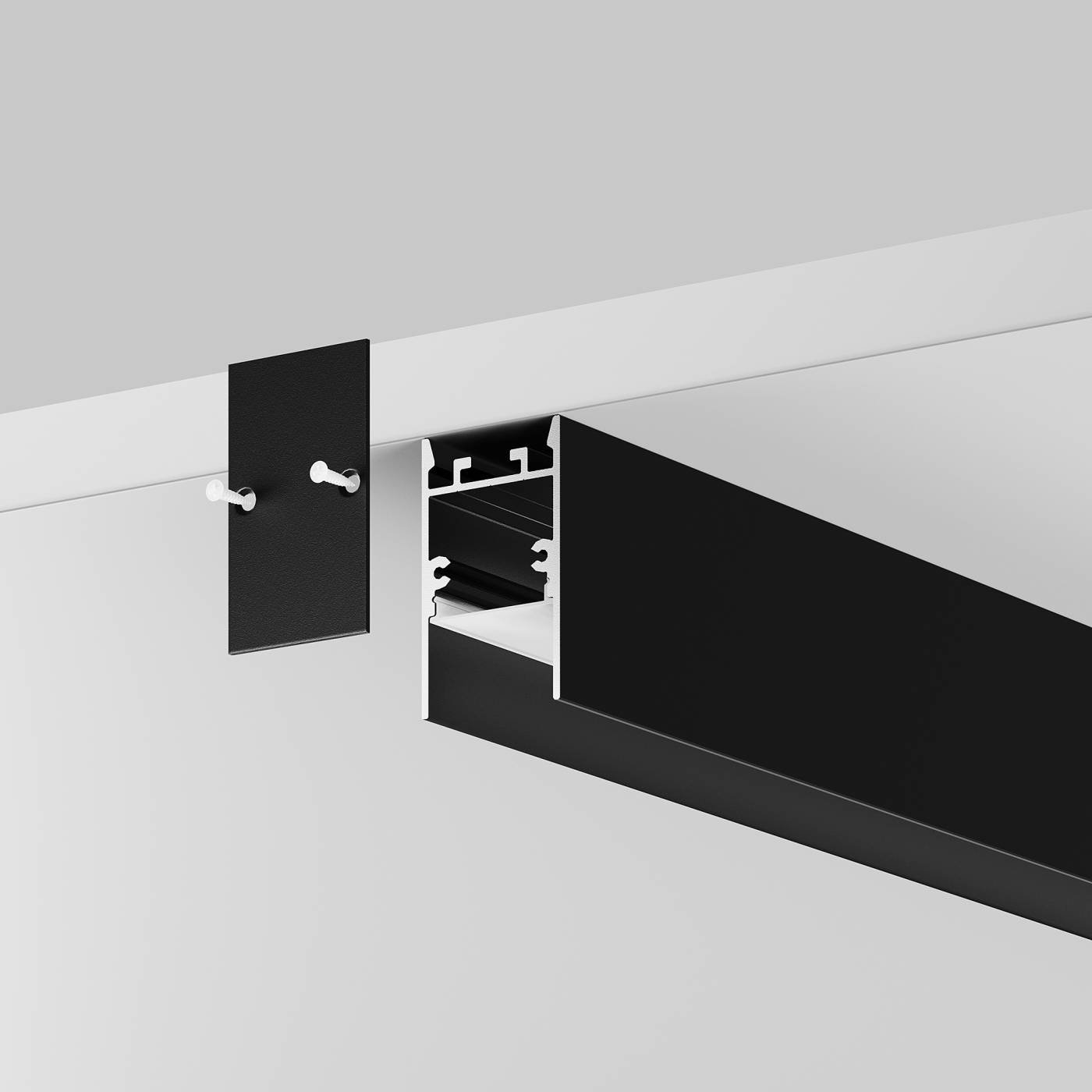 Профиль Maytoni Накладной-подвесной профиль 633010