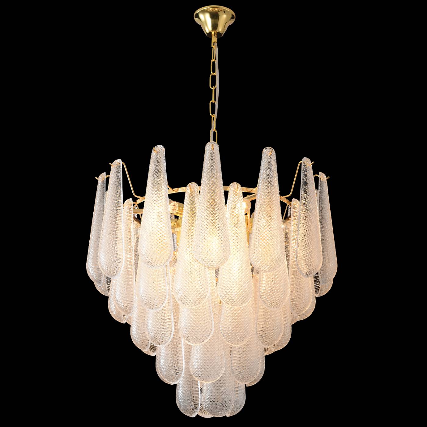 FONTAIN SP10 GOLD Подвесная люстра Crystal Lux Fontain FONTAIN SP10 GOLD