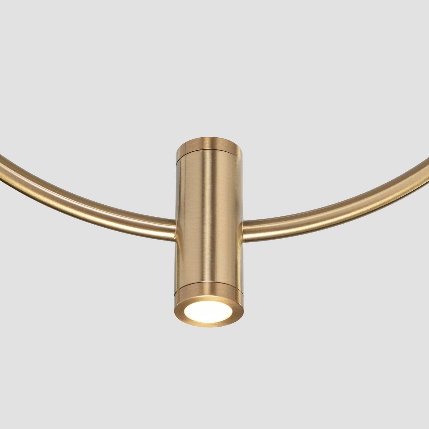 Светильник подвесной Eurosvet Layla 50257/1 LED латунь