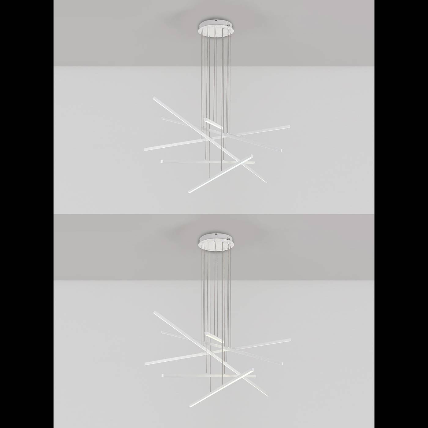 Подвесная люстра Natali Kovaltseva LEDLIGHT LED LAMPS 81106/6C