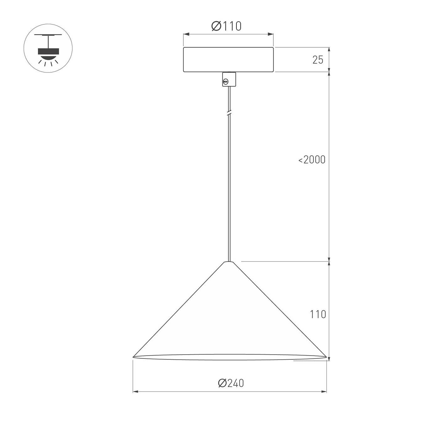 Встраиваемый светильник Arlight Makoto 057211