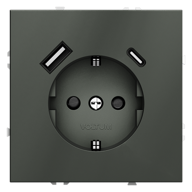VLS040506 Розетка Voltum S70 VLS040506