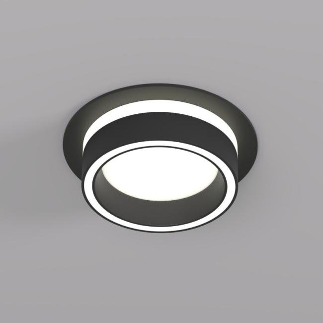 Встраиваемый светильник Denkirs Niko DK2100-BK