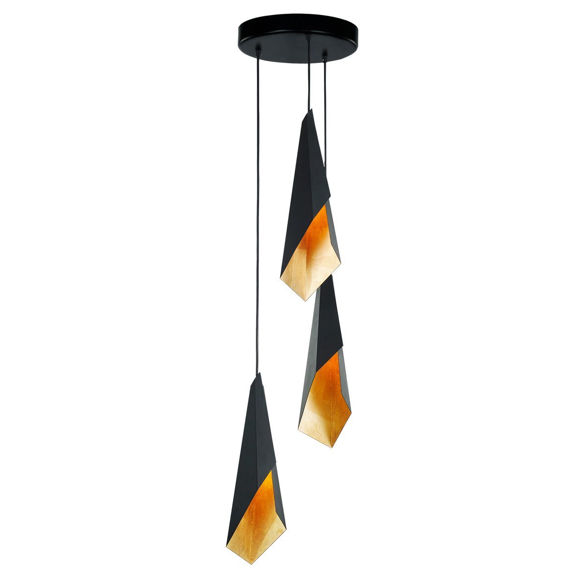 MD2063-3A black/gold Светильник подвесной Delight Collection MD2063 MD2063-3A black/gold