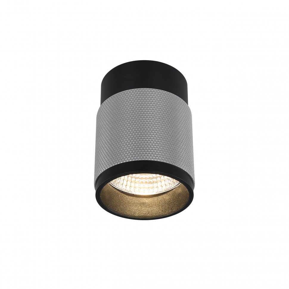 Накладной светильник ILedex Delta 1955-10W-3000K-36 BK+SL