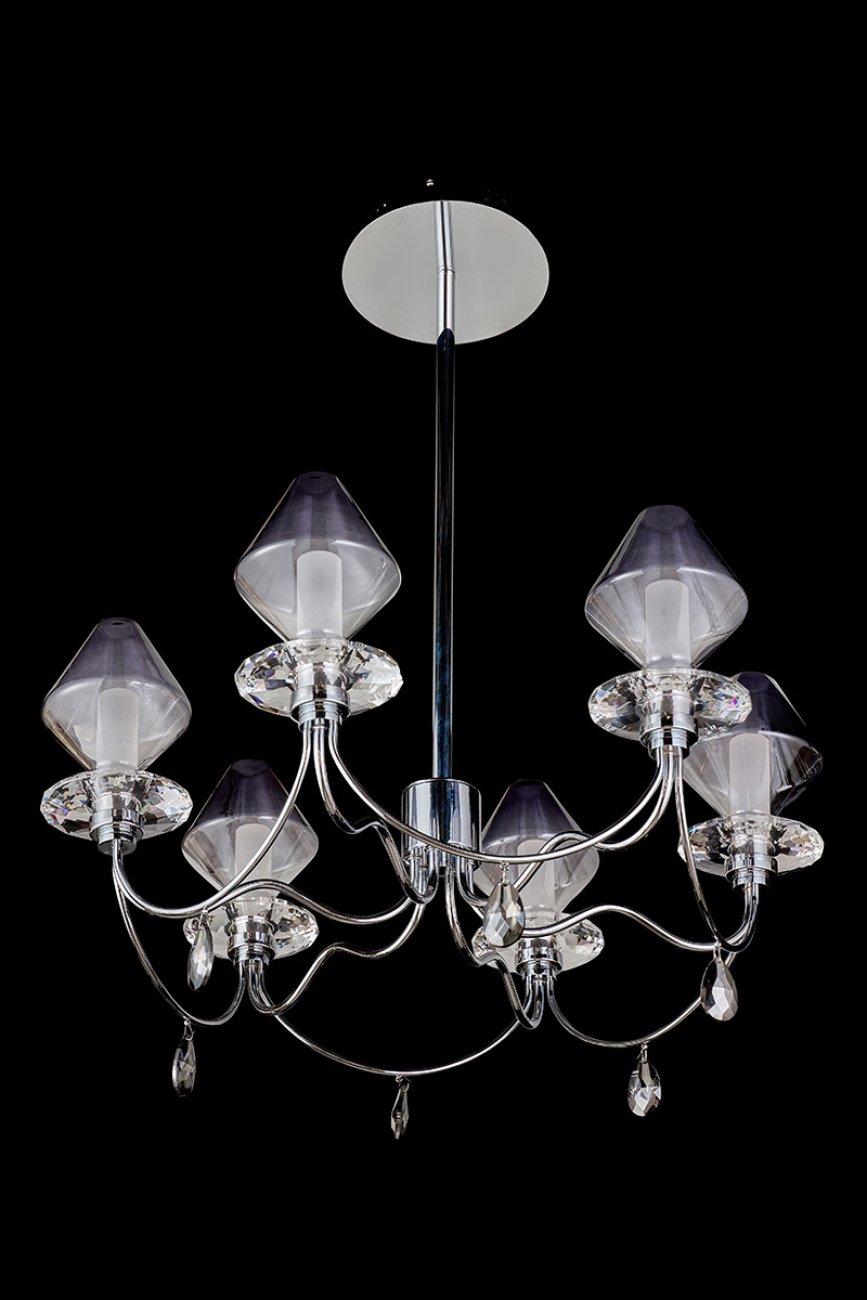 LE7721/6 Chrome Люстра на штанге LEON Therese LE7721/6 Chrome