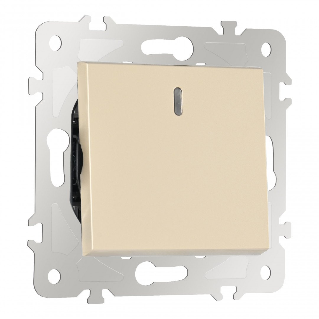 Выключатель Arte Milano Am-203 203.35-1.shampan