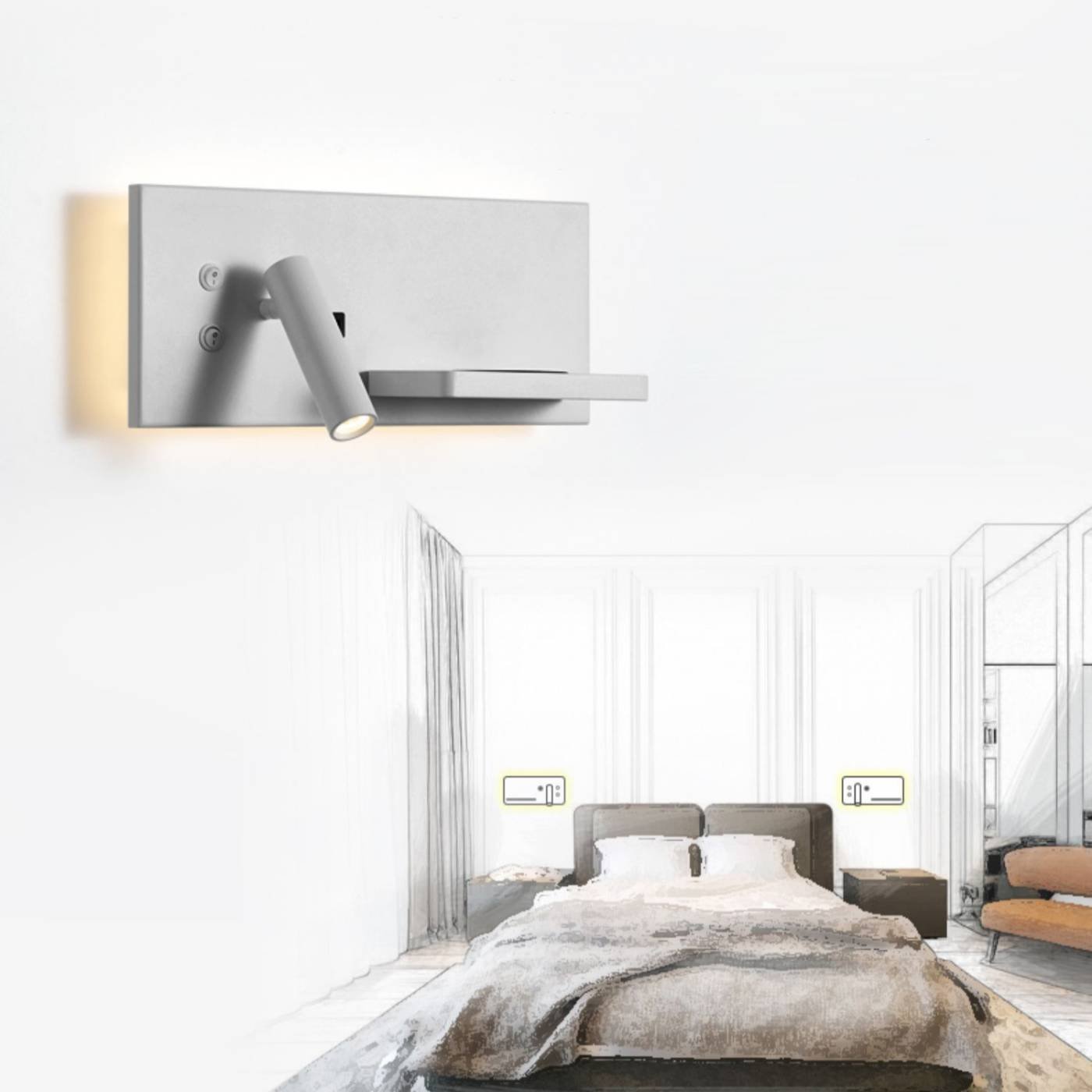 227209-23 Настенный светильник ImperiumLoft Genius01 227209-23