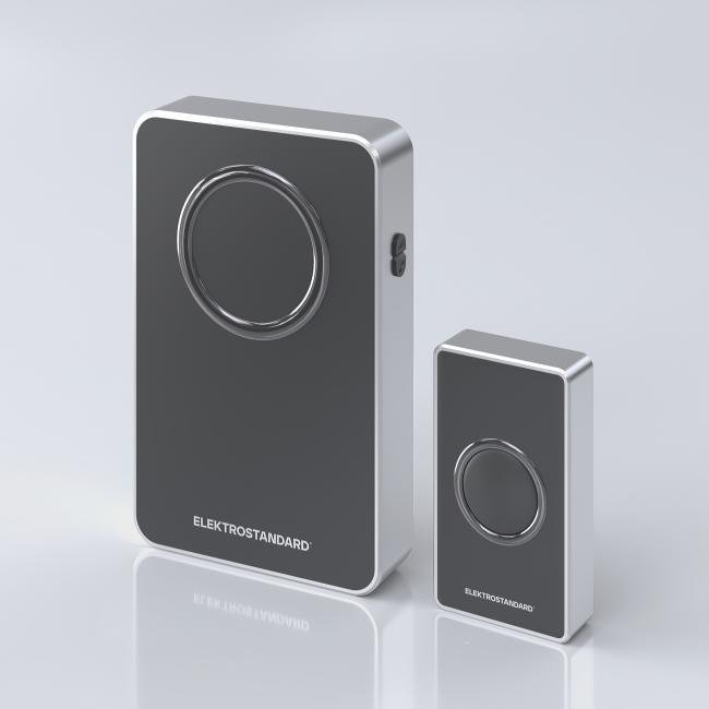 Дверной звонок Elektrostandard DBQ27 DBQ27M WL 38M IP20 Чёрный/Серебро