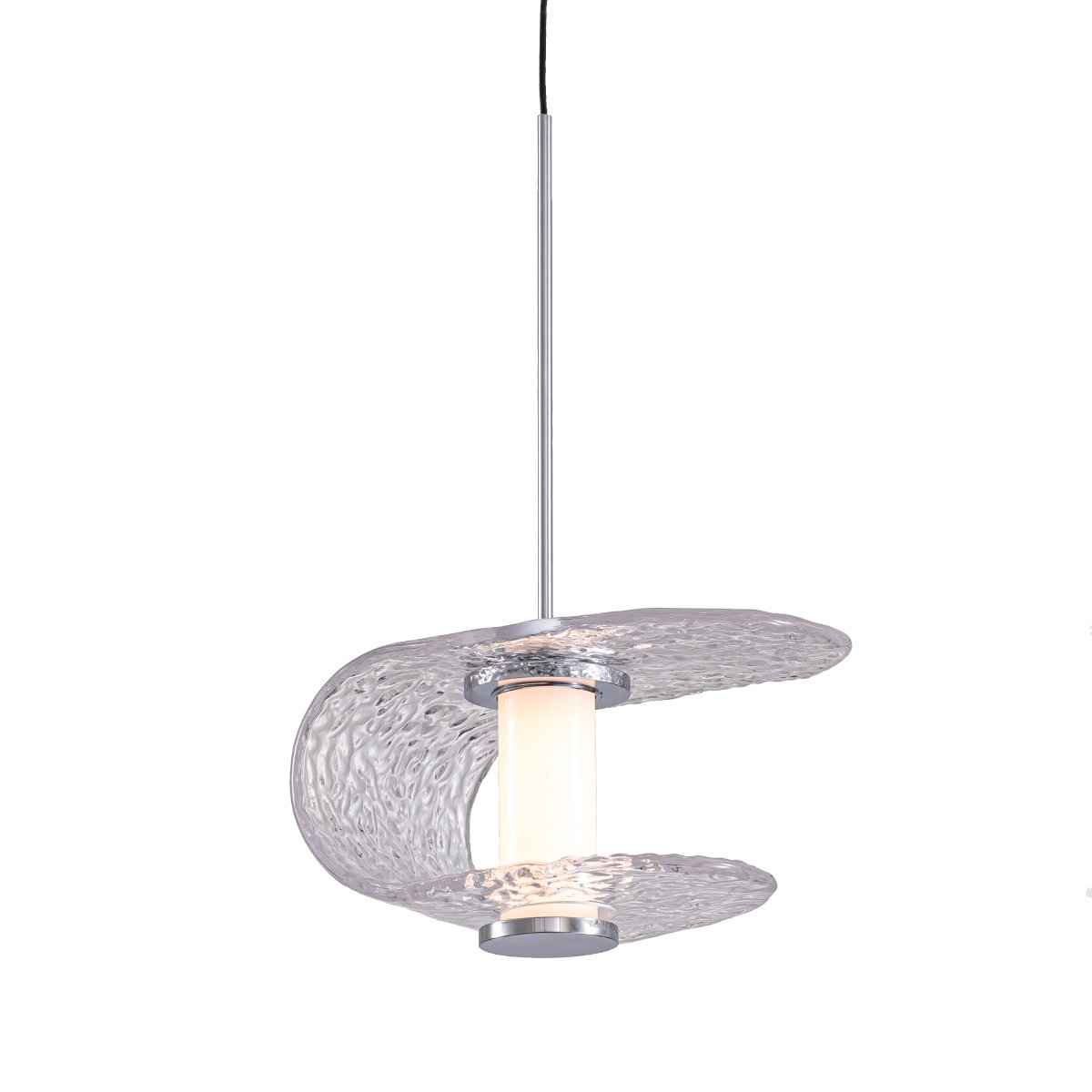 MD24020901-1A chrome/clear Светильник подвесной Delight Collection MD24020901 MD24020901-1A chrome/clear