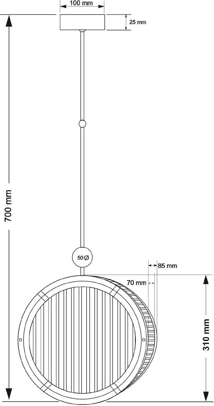 Светильник потолочный Kutek Lauria LAU-ZW-2(Z)310/R