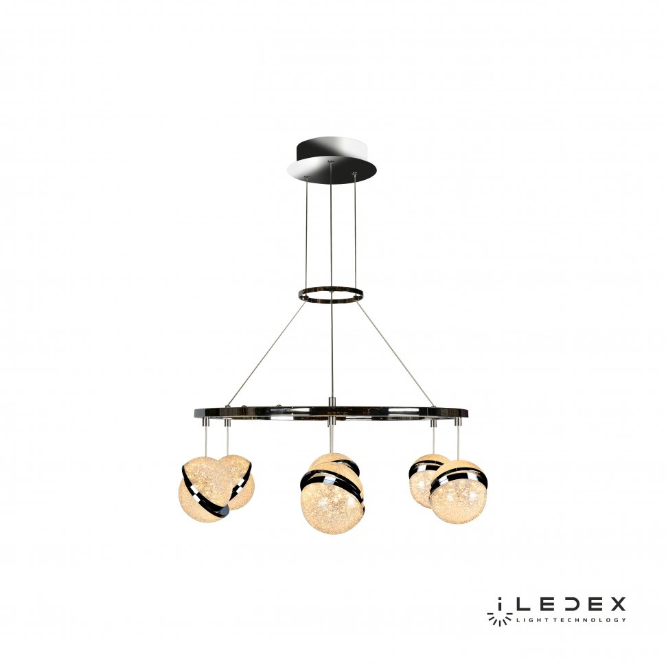 C4474-6 CR Подвесная люстра ILedex Crystal Ball C4474-6 CR