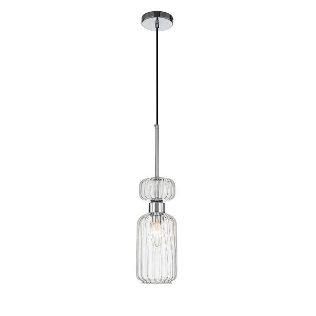 1141/1S Chrome/Clear Светильник подвесной Escada Gloss 1141/1S Chrome/Clear