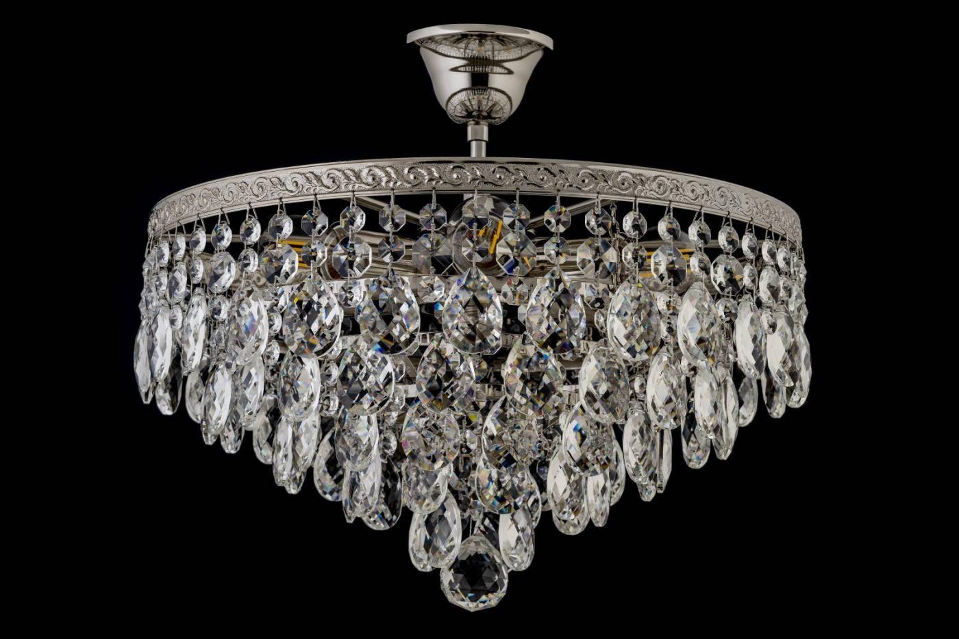 Castellana E 1.3.30.608 N Потолочная люстра Arti Lampadari Castellana Nickel Castellana E 1.3.30.608 N