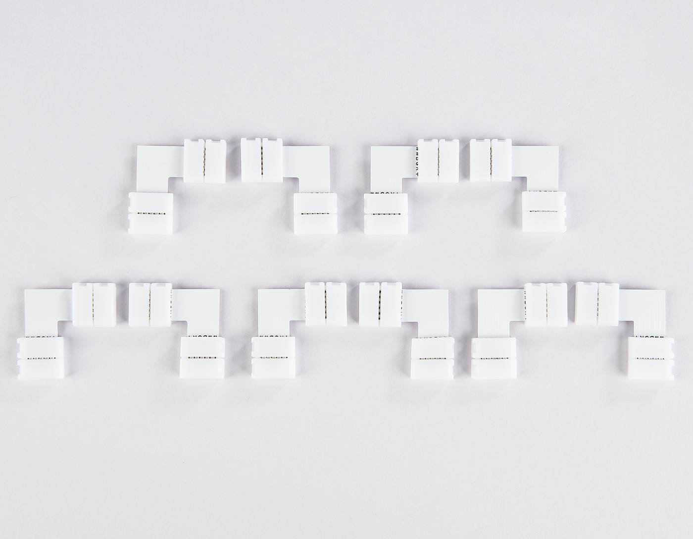 Соединитель угловой L 5050 12/24V (6 конт.) (10шт) Ambrella LED Strip GS6801