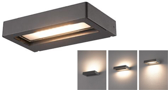 PJ-1503/1-11W-WW-Gr Уличный настенный светильник Elvan 1503 PJ-1503/1-11W-WW-Gr