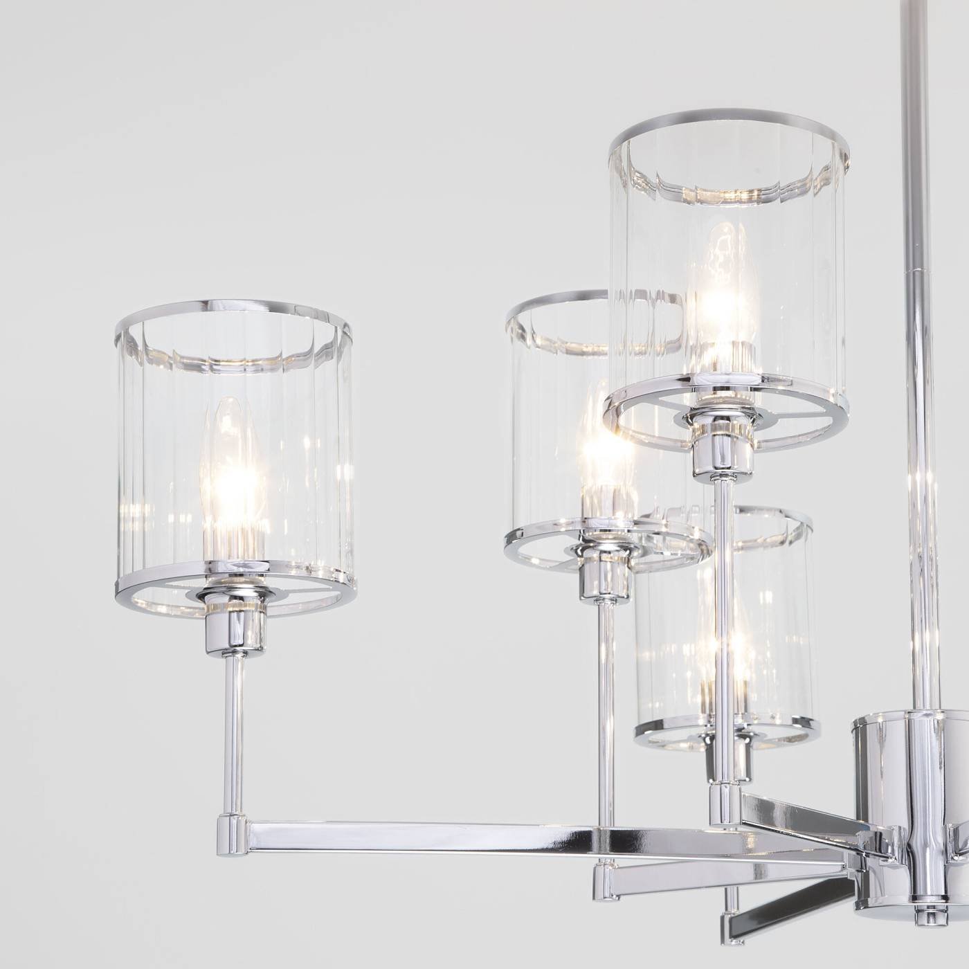 60144/8 хром Потолочная люстра Eurosvet Inari 60144/8 хром