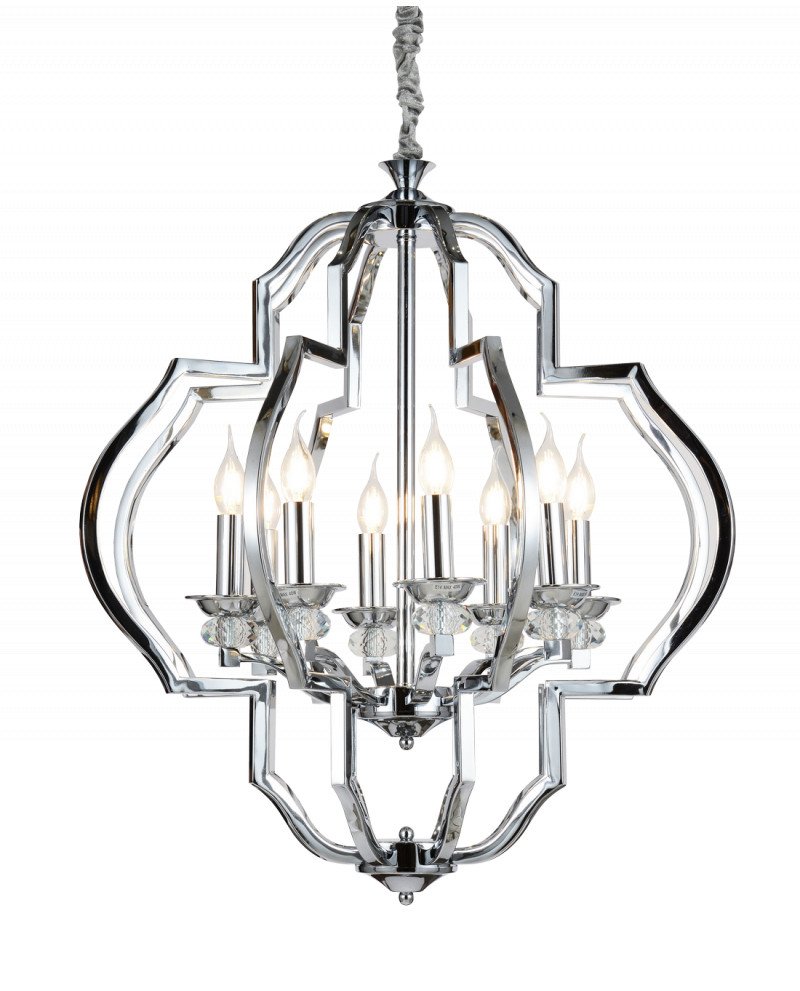 Подвесная люстра Lumina Deco Cesaro LDP 17078-8 CHR