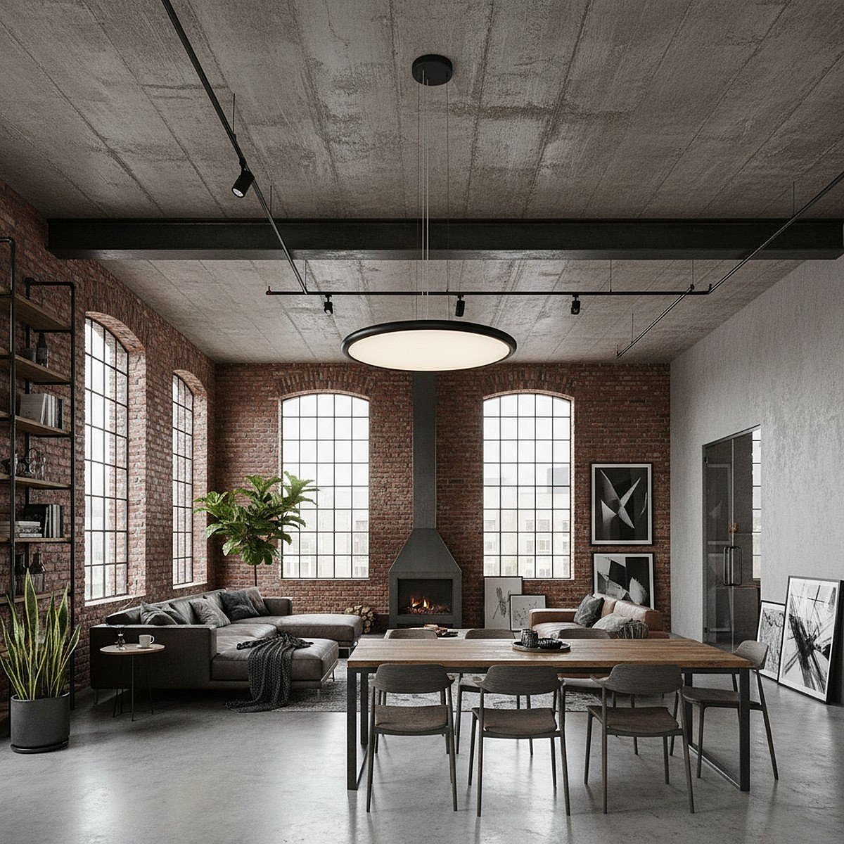 10454/500P Black Светильник подвесной Loft It Sweety 10454/500P Black