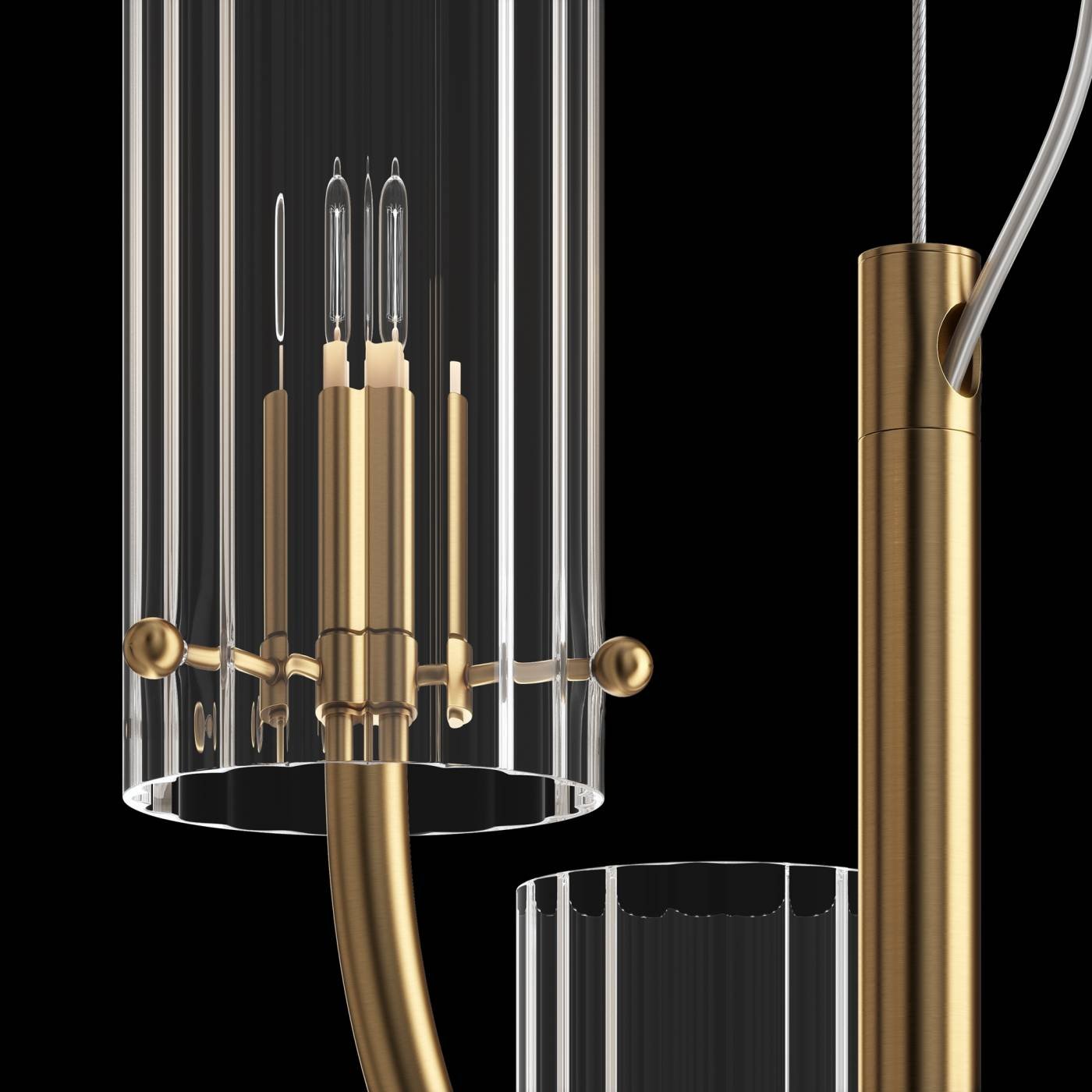 MOD223PL-03BS Подвесная люстра Maytoni Arco MOD223PL-03BS