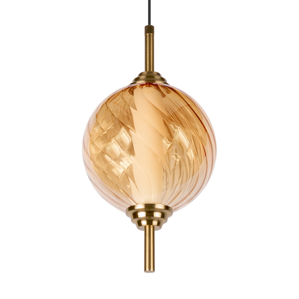 Светильник подвесной Loft It Helix 10421/B Amber