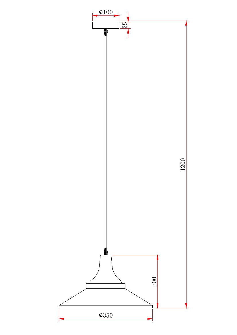 Светильник подвесной Escada Aries 1101/1S