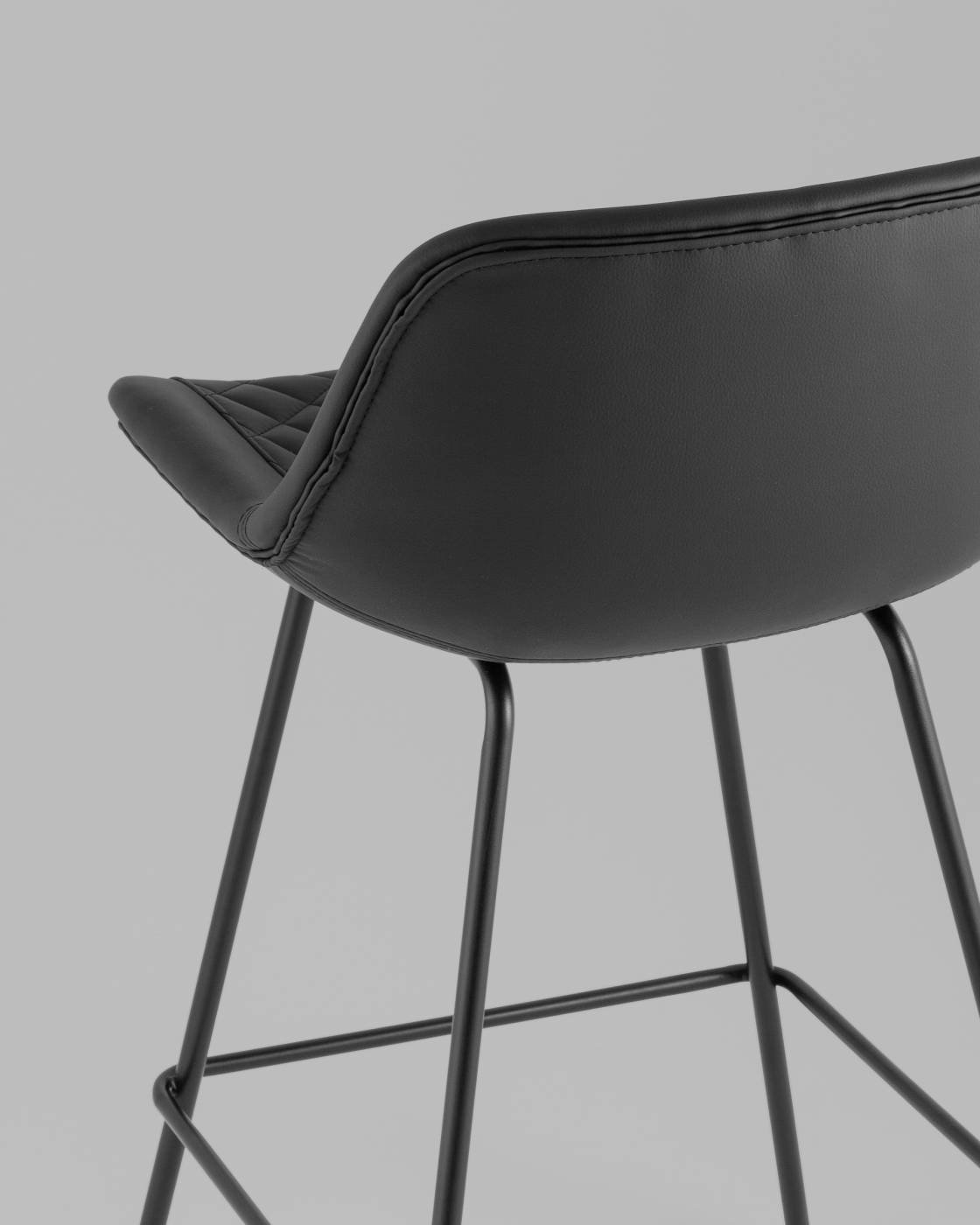 Полубарный стул Stool Group AV 463-H/bl-9005(PP)