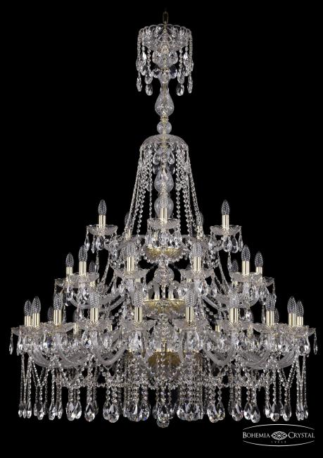 1413/20+10+5/400/XL-158/3d G Подвесная хрустальная люстра 1413 Bohemia 1413/20+10+5/400/XL-158/3d G