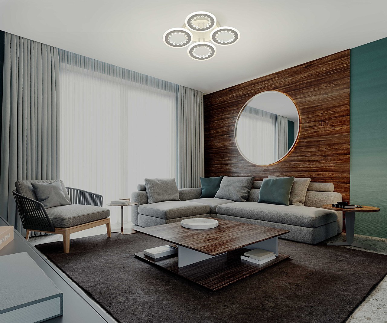 424013505 Потолочная люстра De Markt Мадлен 424013505