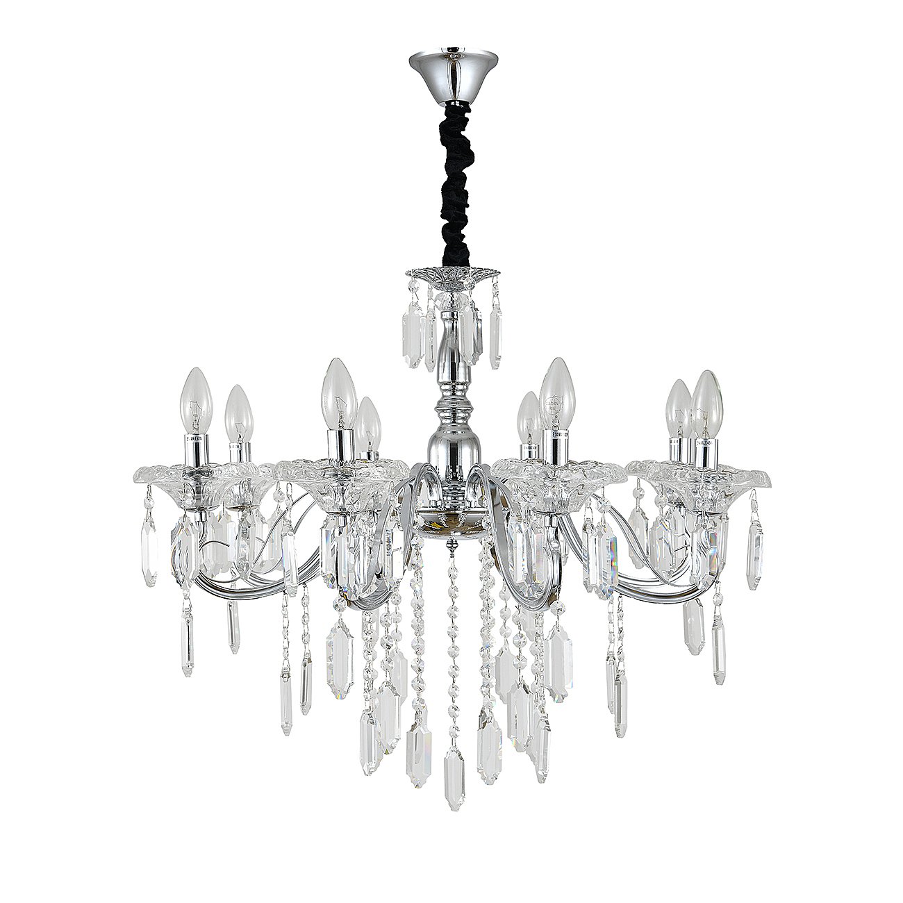 2111/8P Chrome Подвесная люстра Escada Fantail 2111/8P Chrome
