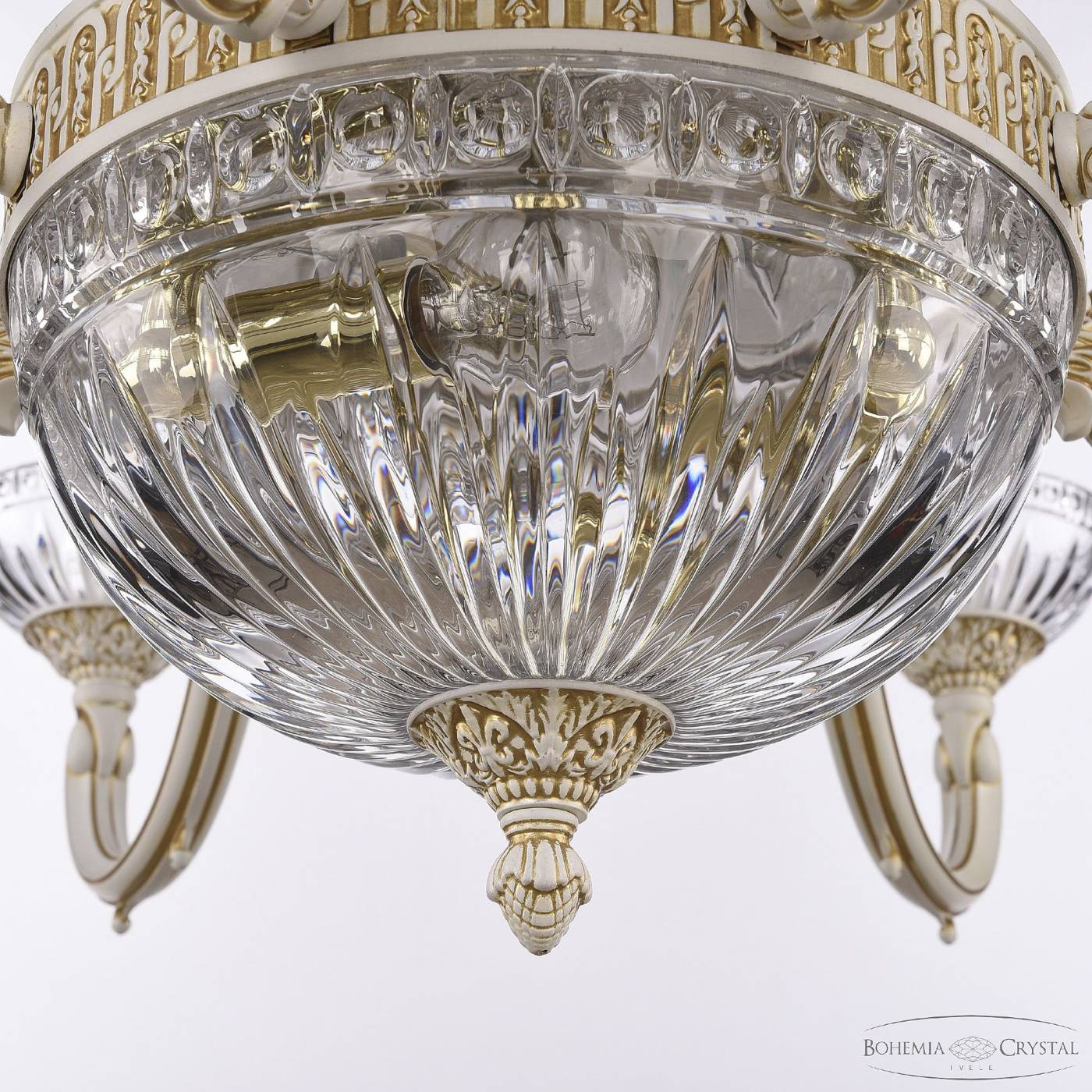 Подвесная люстра Bohemia AL7801 AL78101P/8/250 WMG P Clear/M-1G