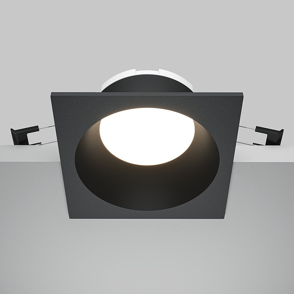 Встраиваемый светильник Maytoni Share DL126-GX53-SQ-B