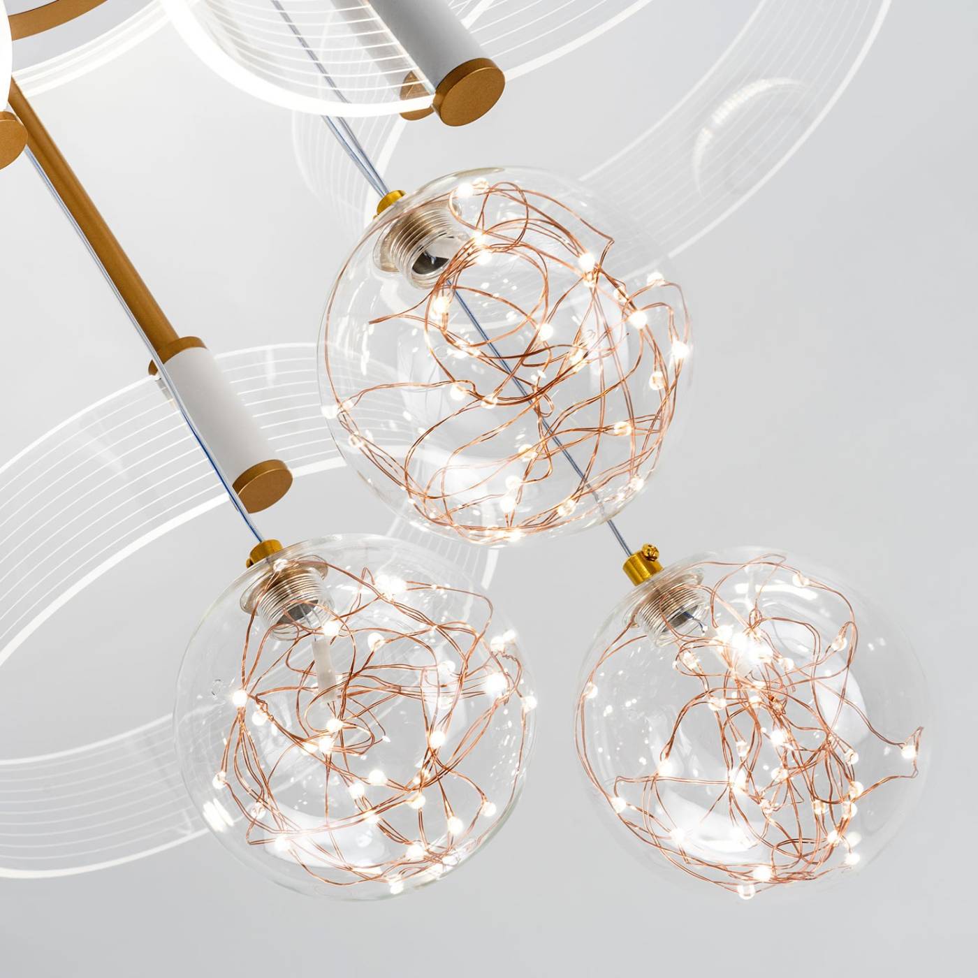 L1040-750 WT Потолочная люстра L LED4U L1040-750 WT