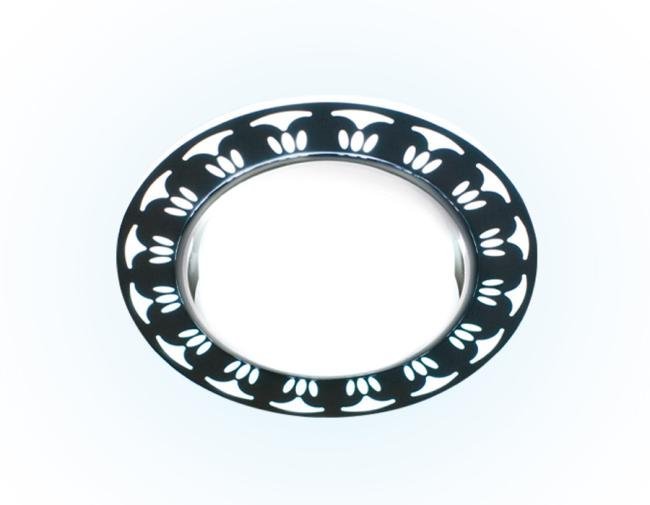 G433 WH/CLD Встраиваемый светильник с узорами Gx53 Led G433 WH/CLD Ambrella