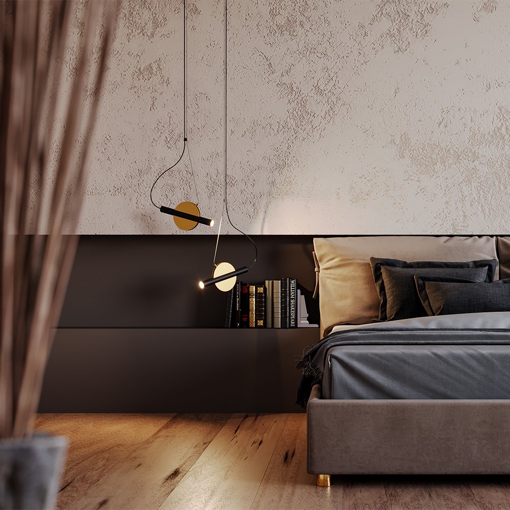 MOD150PL-L5BS3K Светильник подвесной Maytoni Enigma MOD150PL-L5BS3K