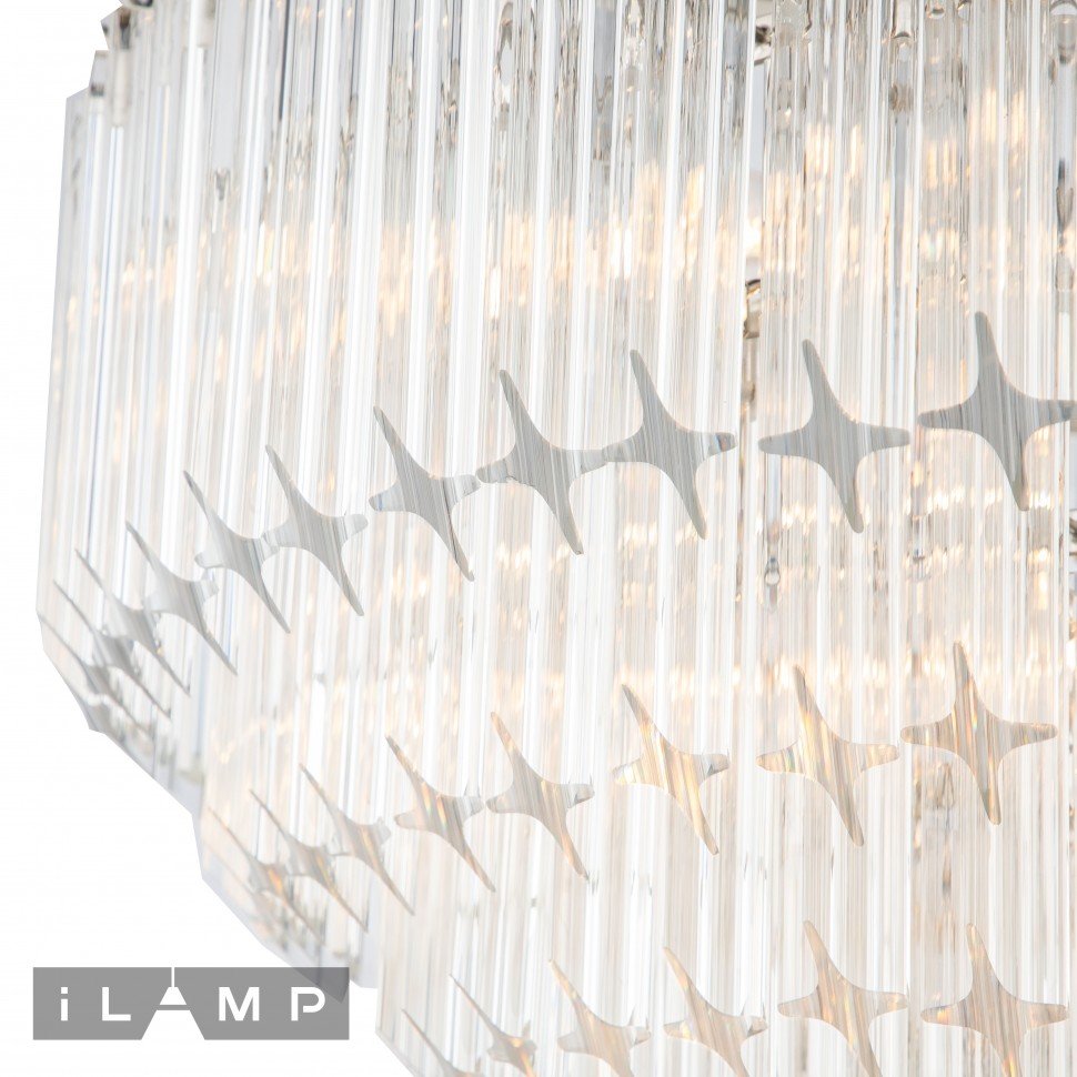 051D-6 NIC Люстра подвесная Manhattan iLamp 051D-6 NIC