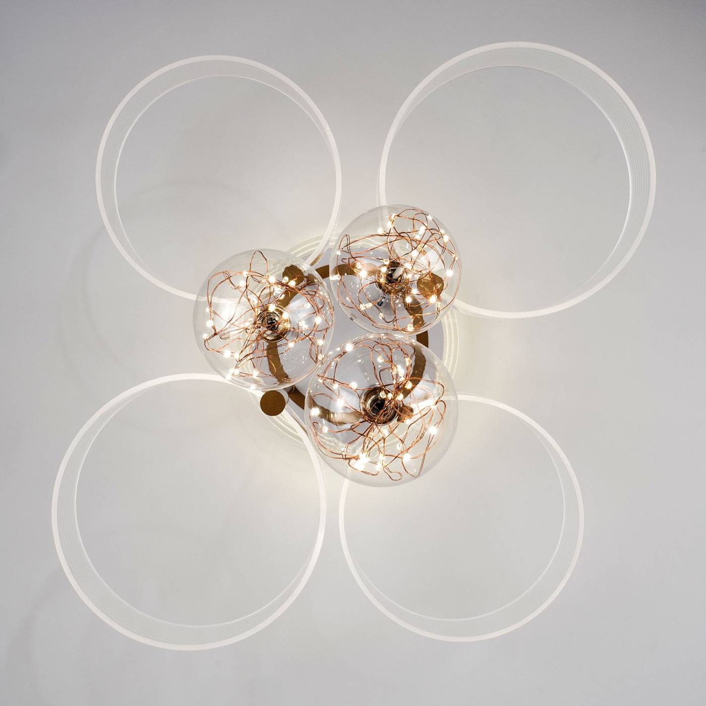 L1040-750 WT Потолочная люстра L LED4U L1040-750 WT