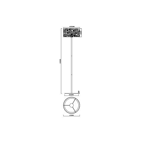 VL4292F01 Торшер Vele Luce Simonetta VL4292F01