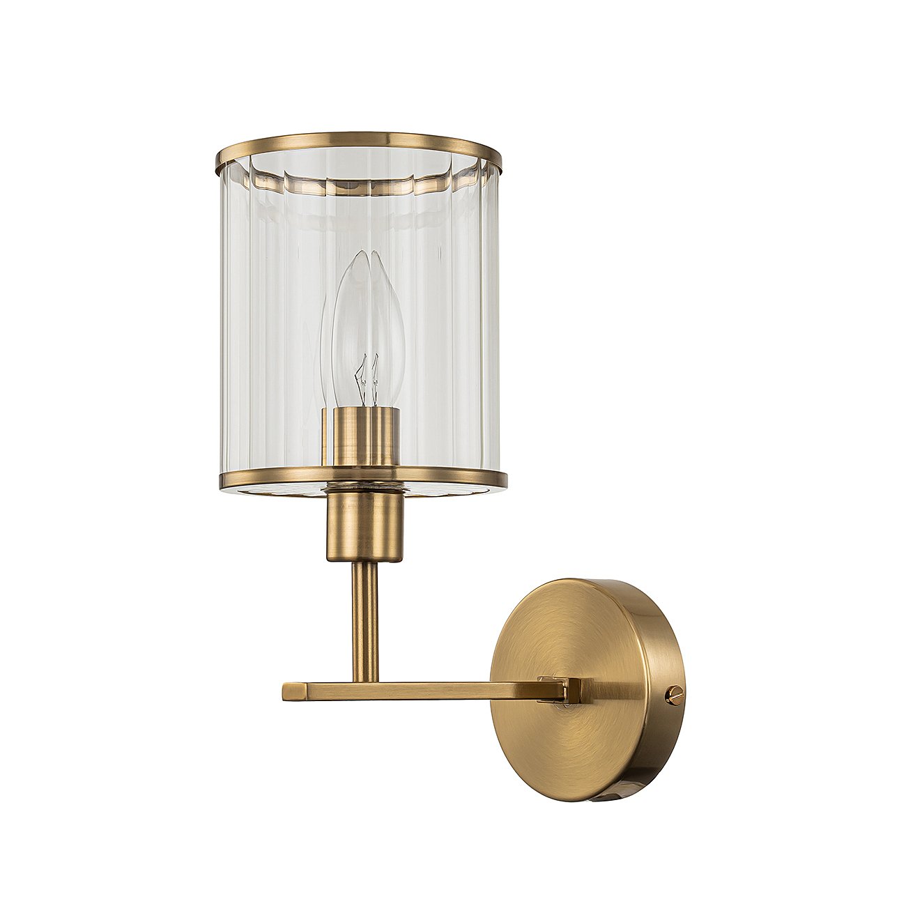 V000413 Настенное бра Indigo Dante V000413 13022/1W Brass