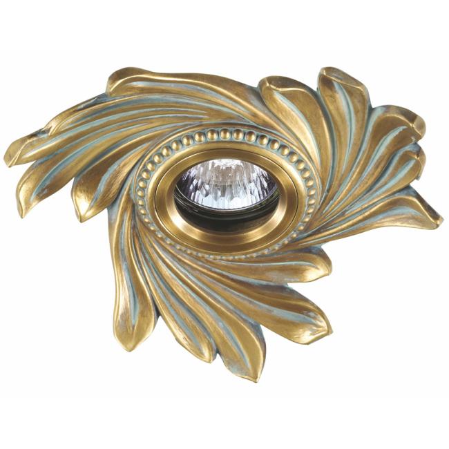 Встраиваемый светильник с узорами Vintage 369965 Novotech