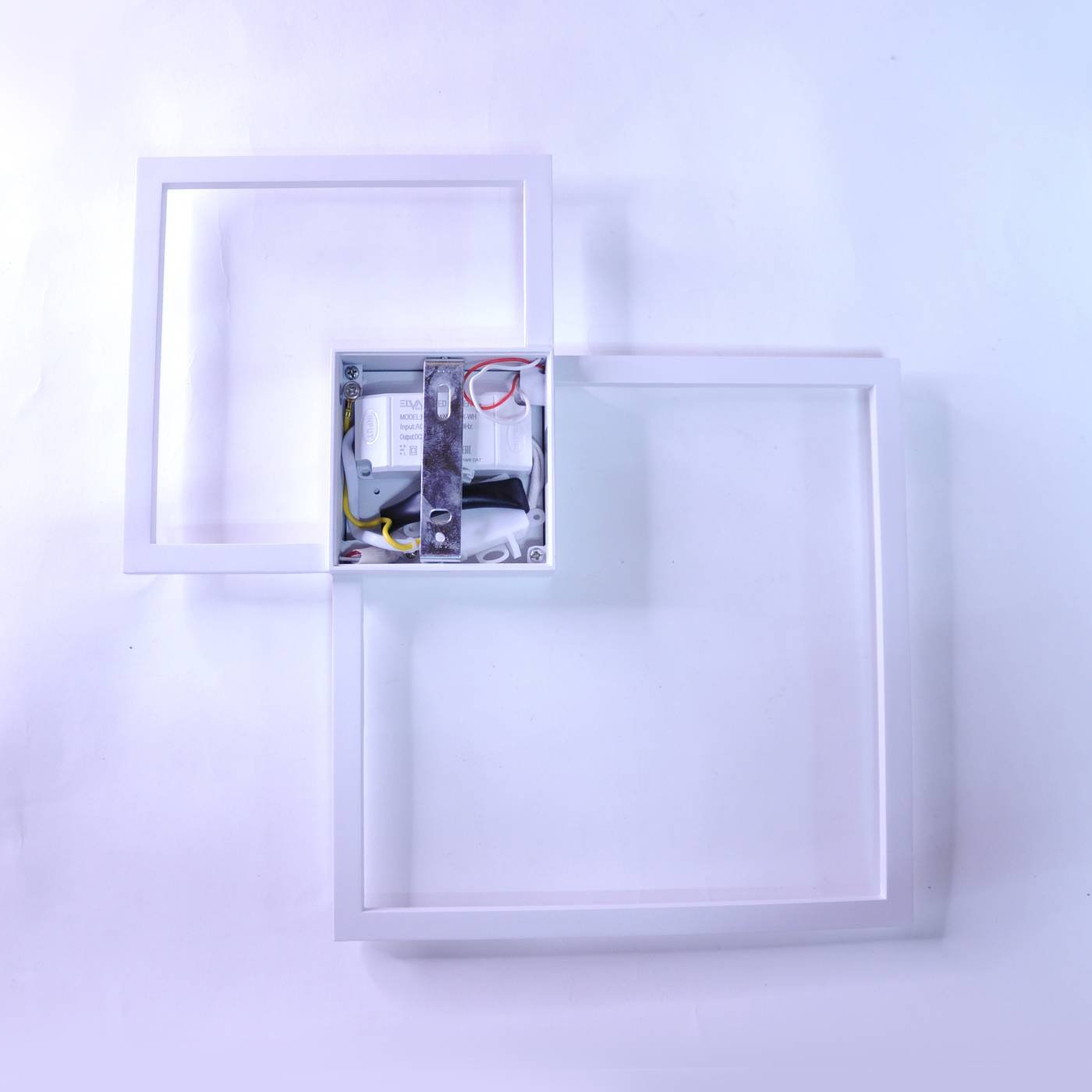 Настенный светильник Elvan 46224 BR-46424-24W-WW-Wh