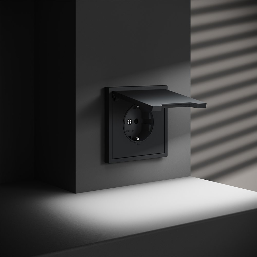 VLS040307 Розетка Voltum S70 VLS040307